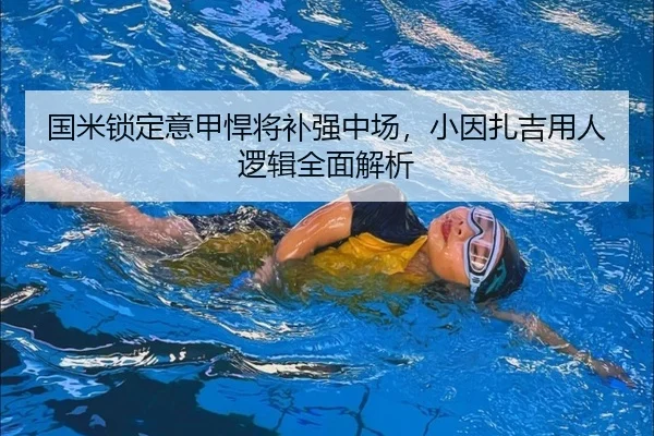 国米锁定意甲悍将补强中场，小因扎吉用人逻辑全面解析 - qyh