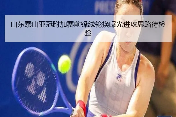 山东泰山亚冠附加赛前锋线轮换曝光进攻思路待检验 | qyh